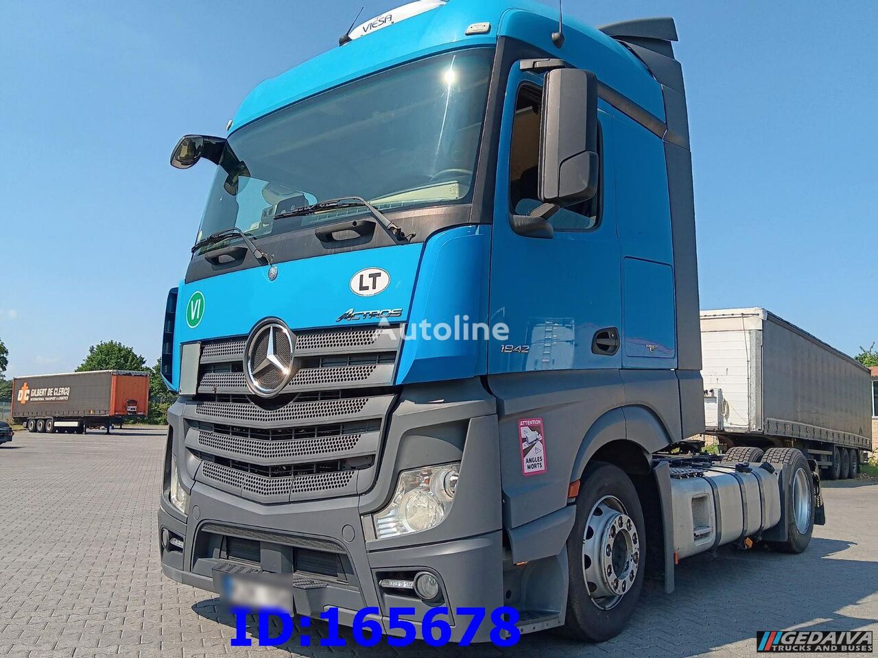 tracteur routier Mercedes-Benz Actros 1842 Euro6