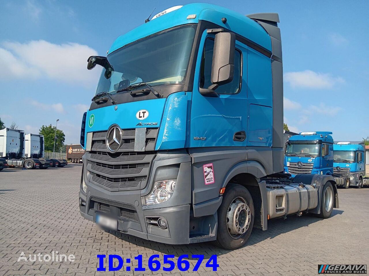 Mercedes-Benz  Actros 1842 - Mega - Euro6 truck tractor