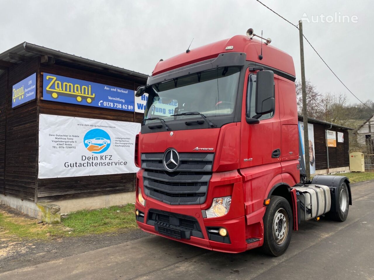 τράκτορας Mercedes-Benz Actros 1843