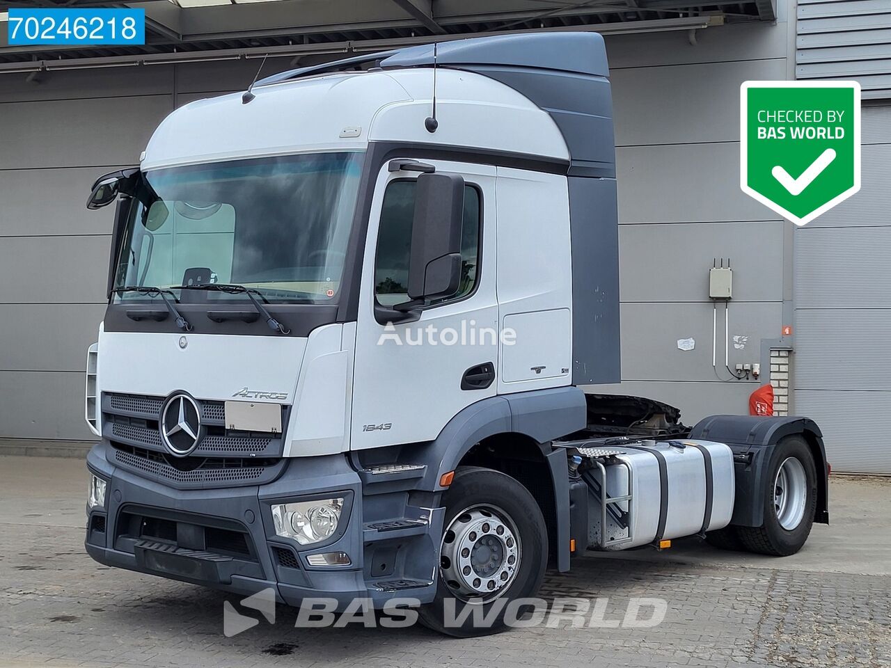 tracteur routier Mercedes-Benz Actros 1843 4X2 ACC StreamSpace