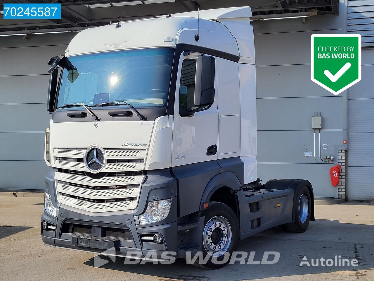 السيارات القاطرة Mercedes-Benz Actros 1843 4X2 Retarder ACC Xenon Standklima