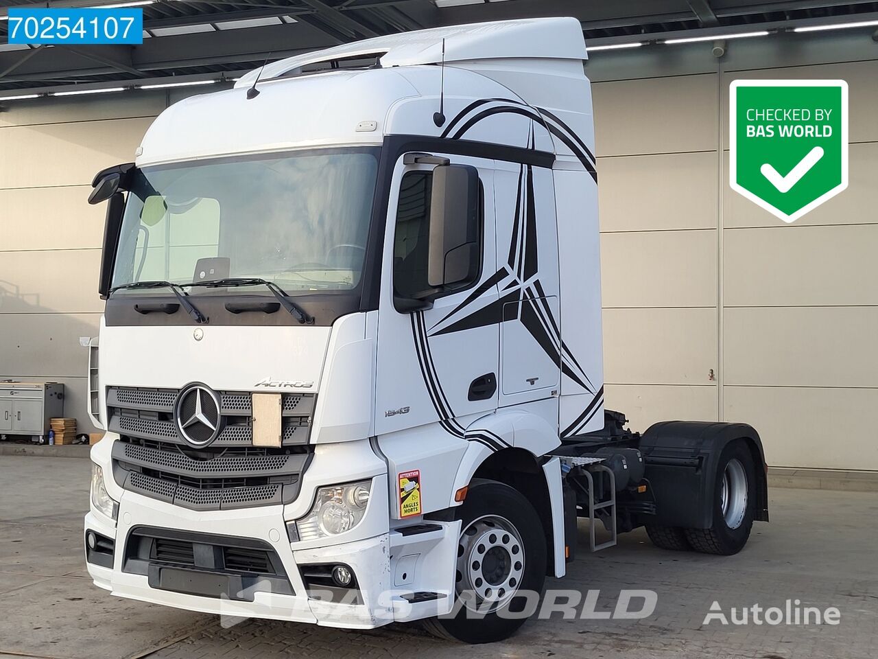 ciągnik siodłowy Mercedes-Benz Actros 1843 4X2 StreamSpace