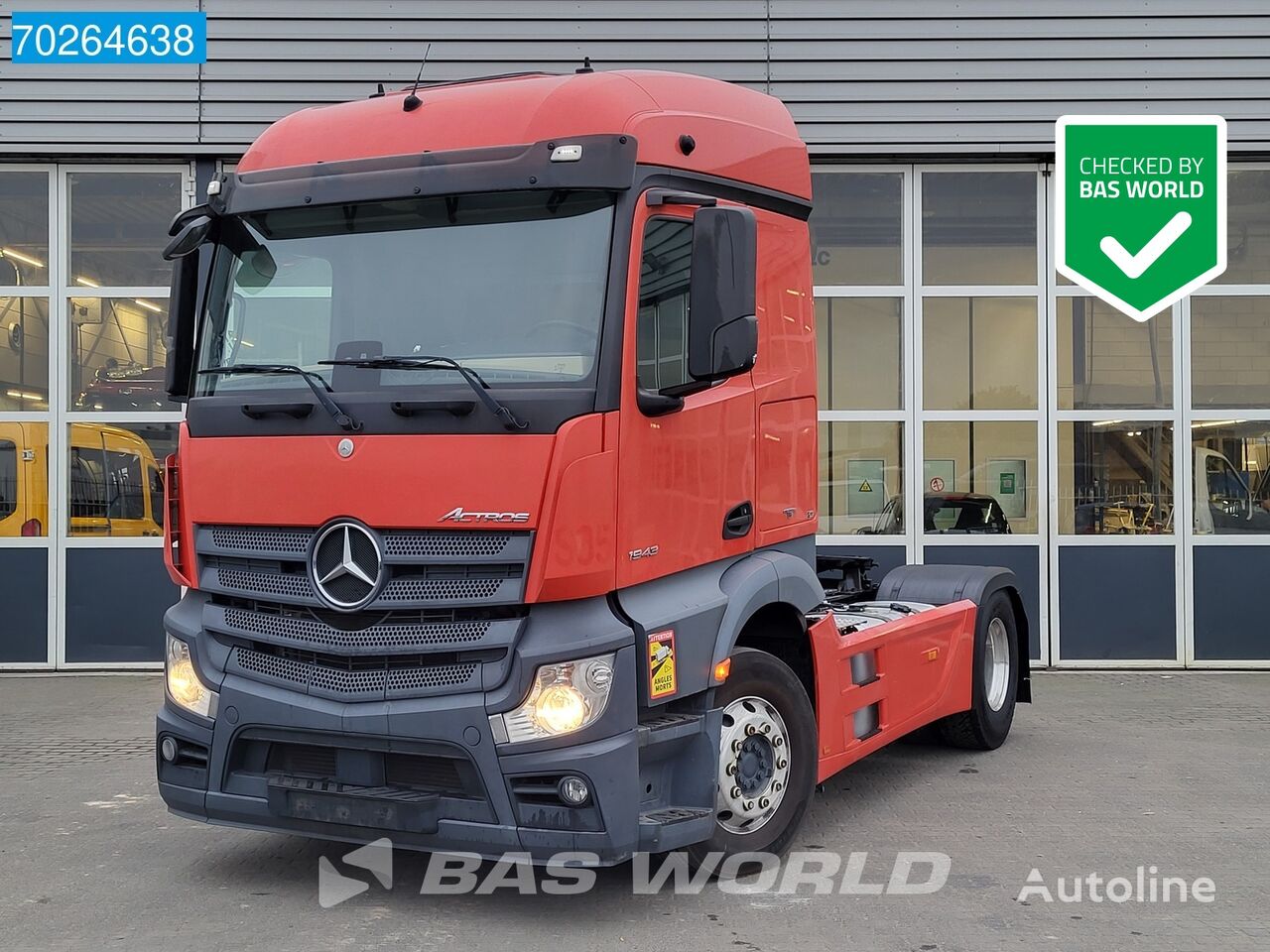 Mercedes-Benz Actros 1843 4X2 StreamSpace cabeza tractora