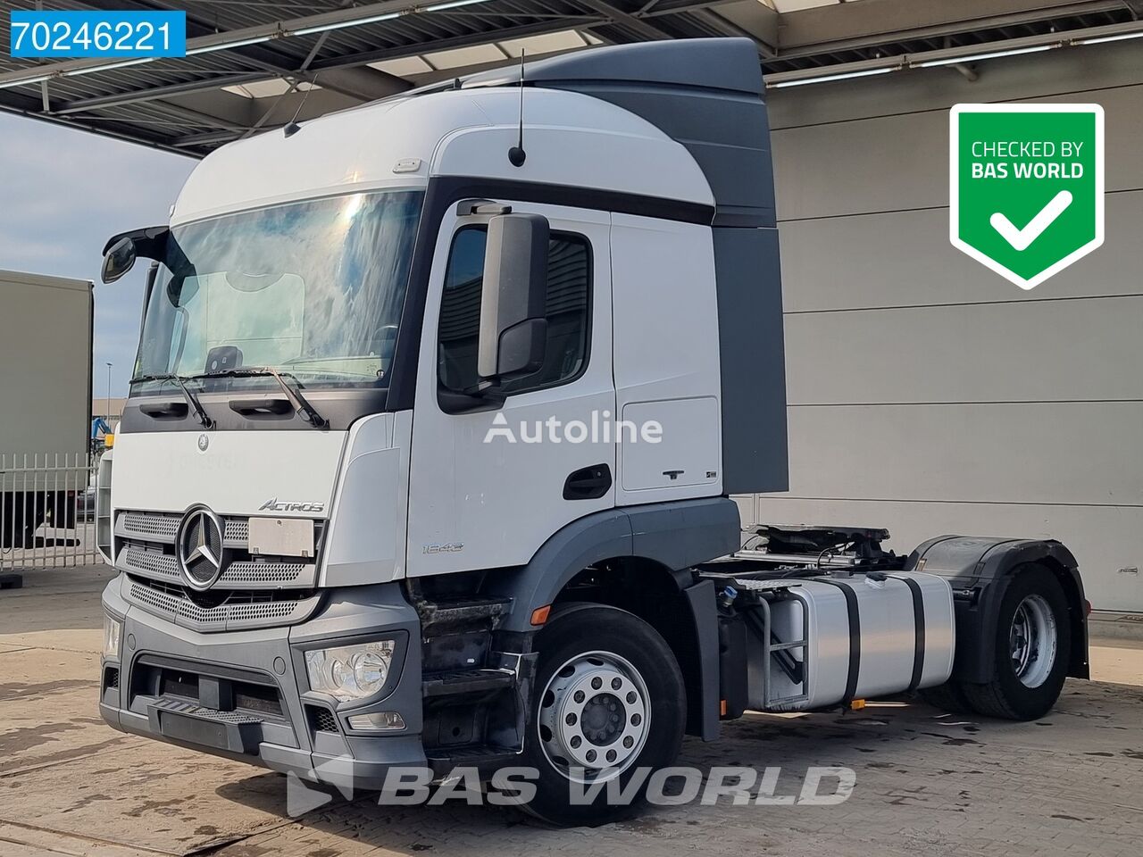 tracteur routier Mercedes-Benz Actros 1843 4X2 StreamSpace ACC