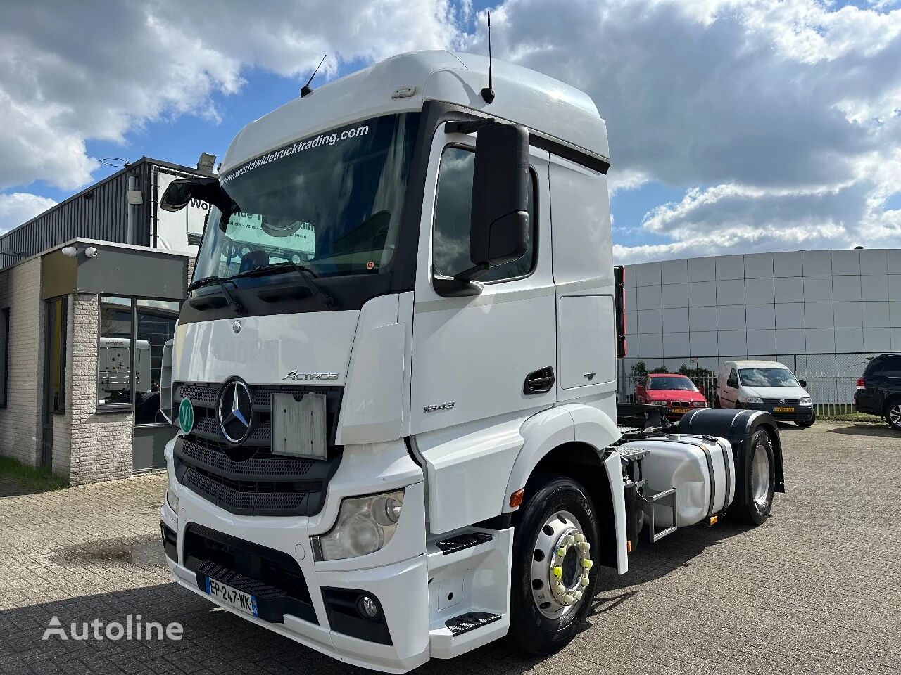 Mercedes-Benz Actros 1843 599.254 KM + ADR + APK/TUV + PTO truck tractor