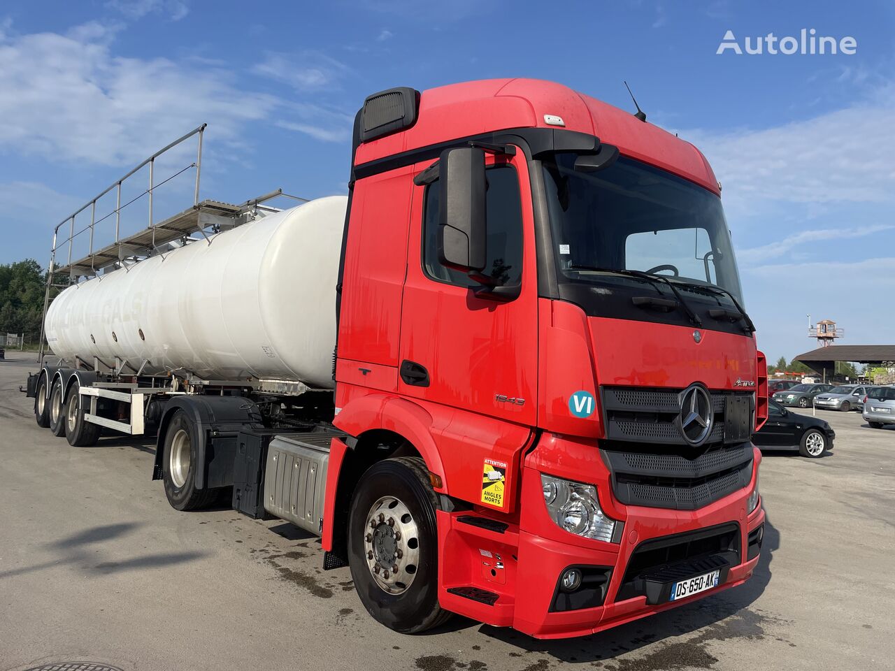 السيارات القاطرة Mercedes-Benz Actros 1843 ADR EURO 6