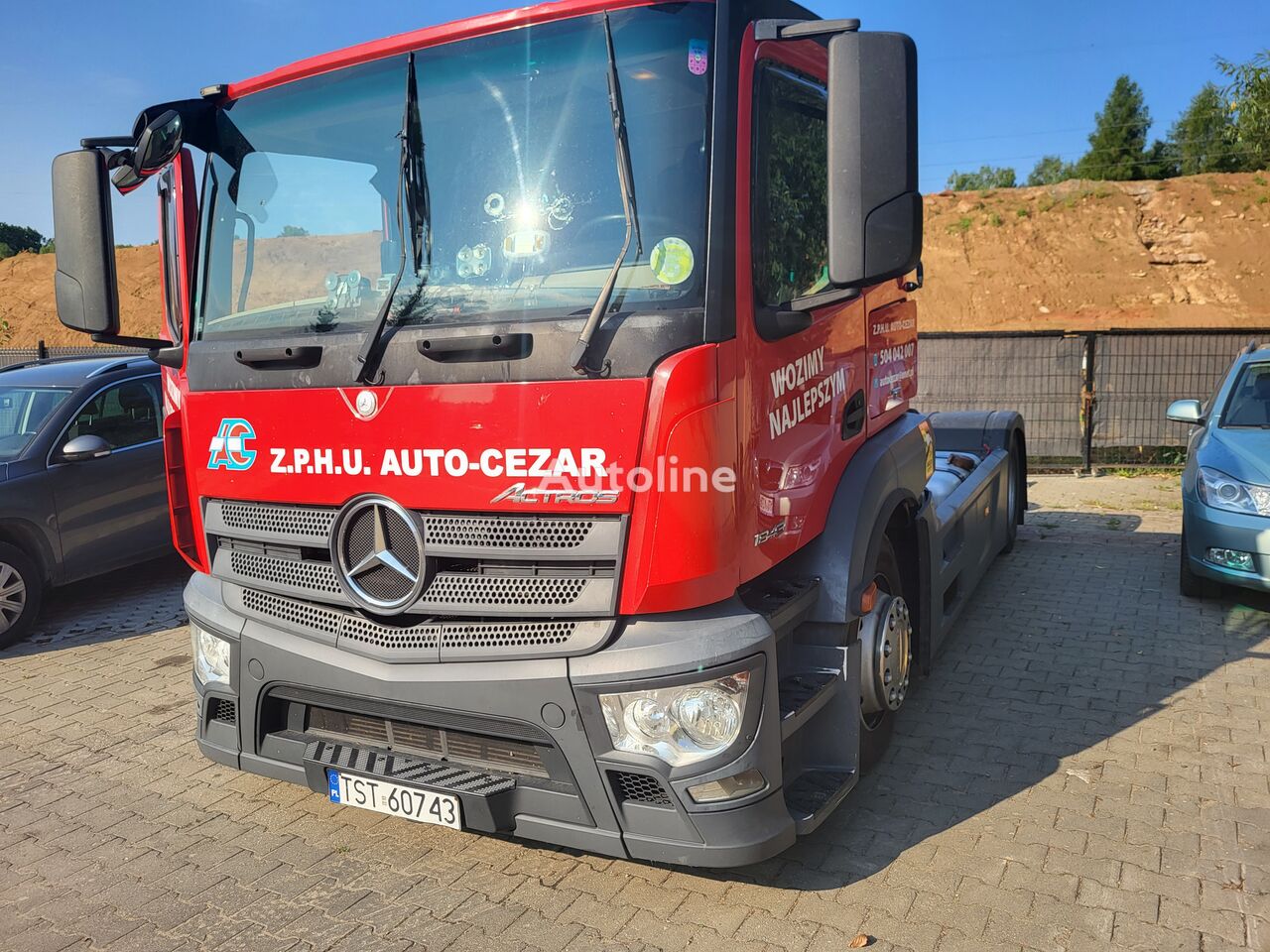 السيارات القاطرة Mercedes-Benz Actros 1843 LOHR