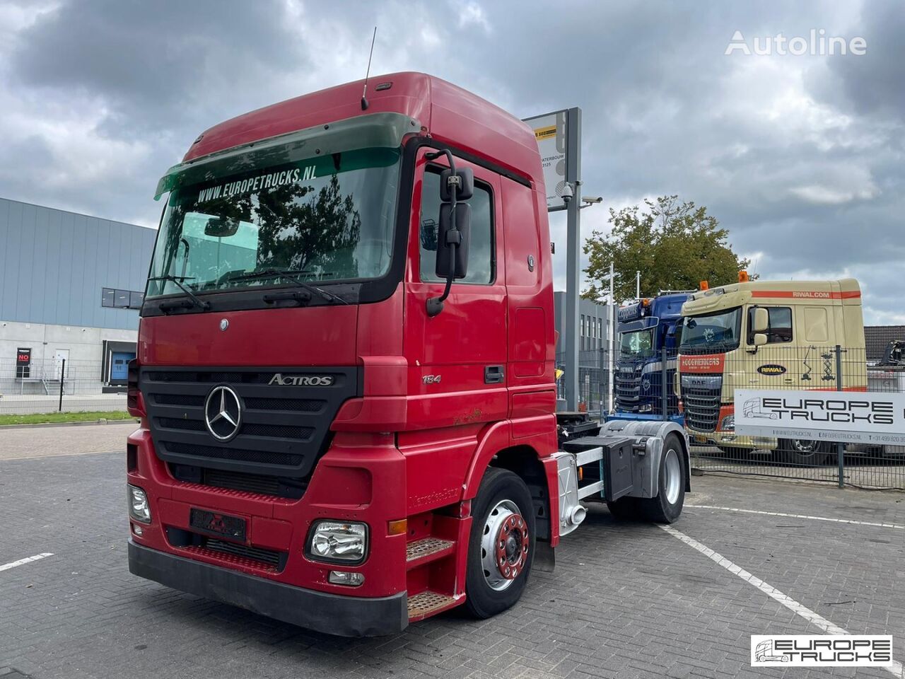 السيارات القاطرة Mercedes-Benz Actros 1844 Steel/Air - EPS 3 Ped - Airco - Spoilers