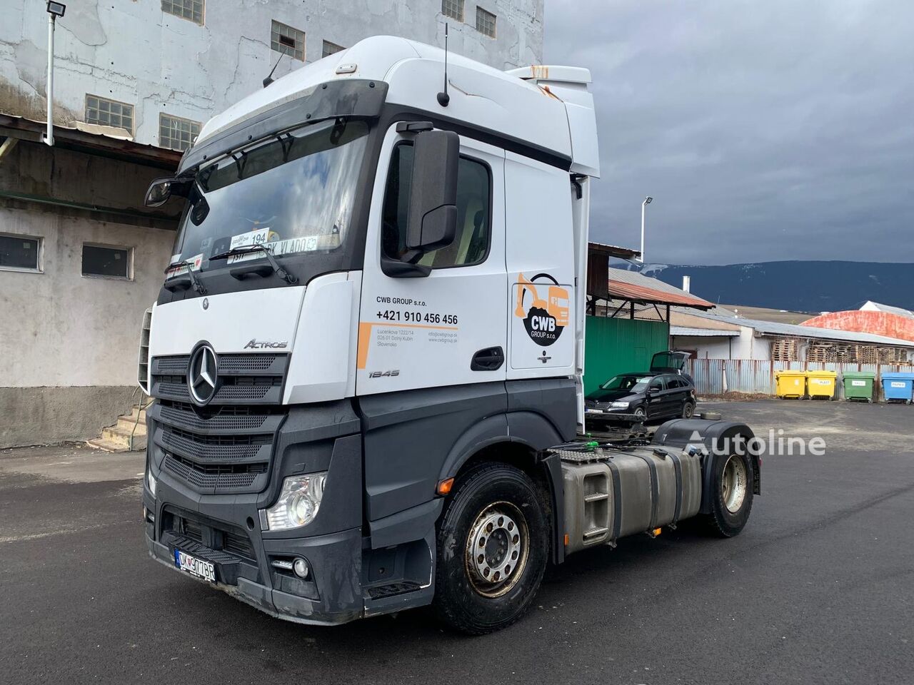 ciągnik siodłowy Mercedes-Benz Actros 1845