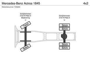 Tracteur routier Mercedes-Benz Actros 1845 à vendre - Image 33 | Autoline CH Tracteur routier Mercedes-Benz Actros 1845 | Image 33 - Autoline