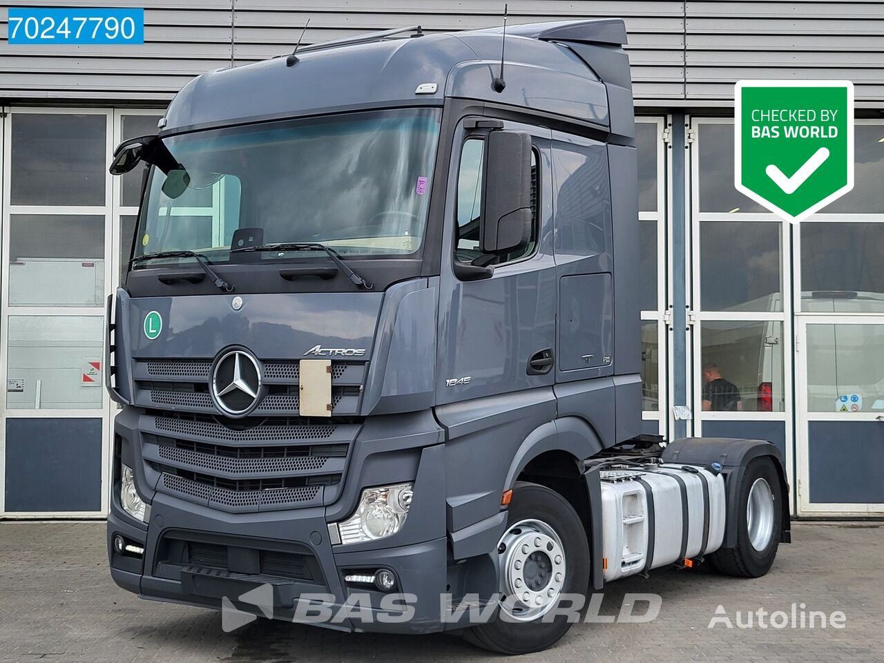 vlačilec Mercedes-Benz Actros 1845 4X2 2x Tanks