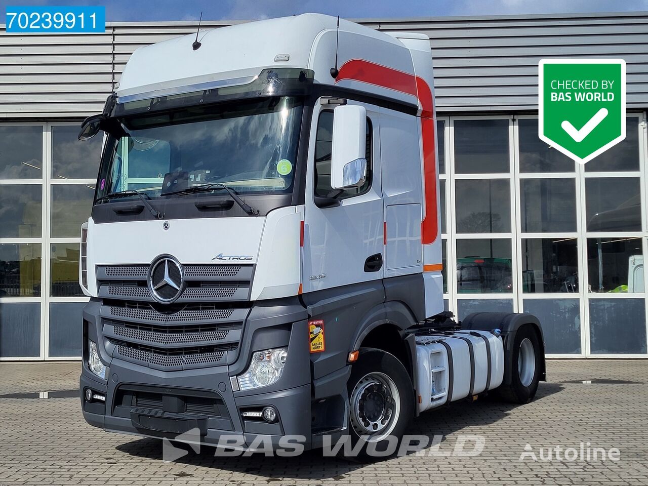 тягач Mercedes-Benz Actros 1845 4X2 2x Tanks Euro 6