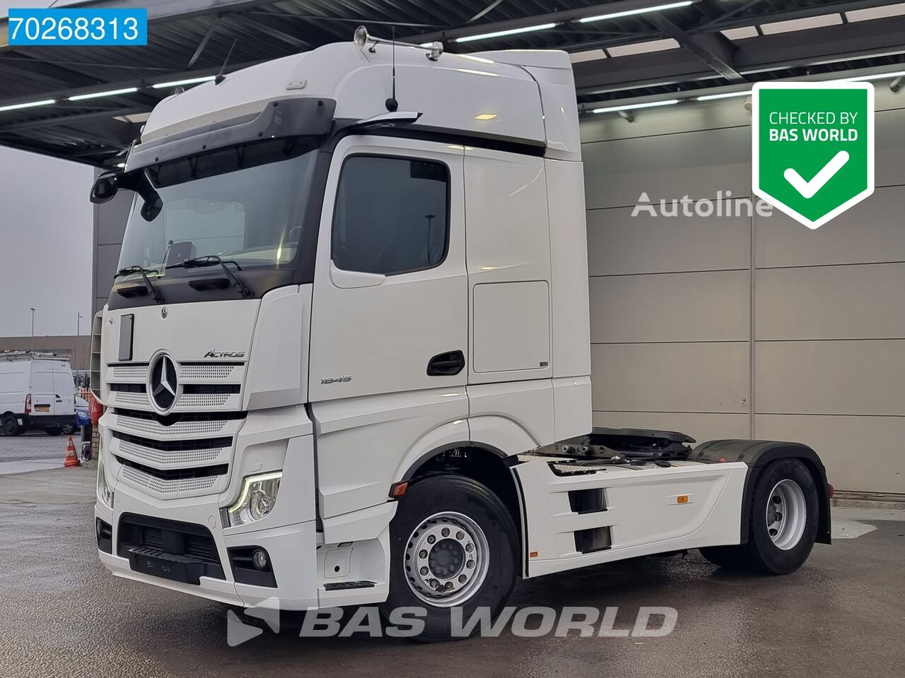 Mercedes-Benz Actros 1845 4X2 Retarder Hydraulik MirrorCam truck tractor