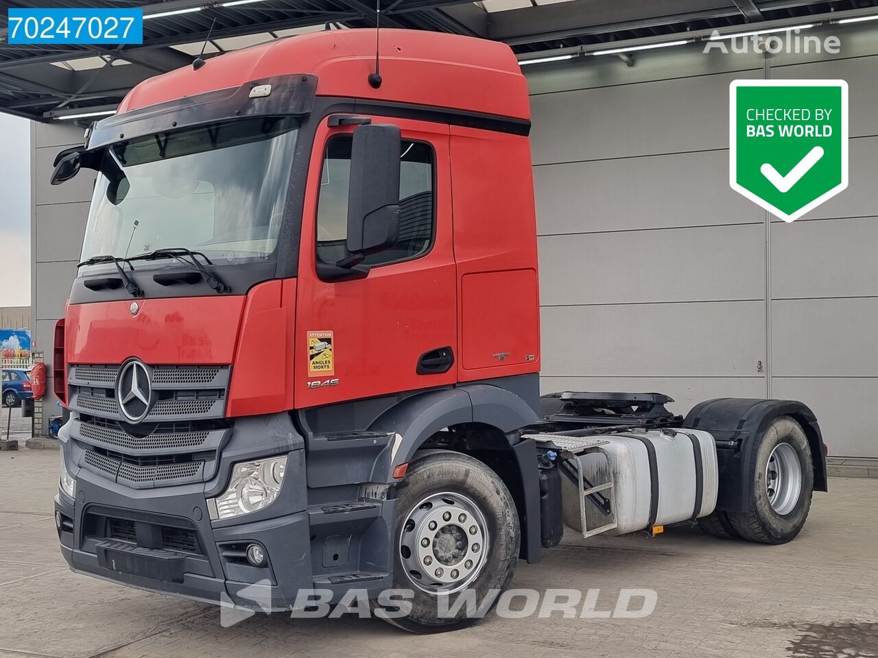 влекач Mercedes-Benz Actros 1845 4X2 Retarder StreamSpace