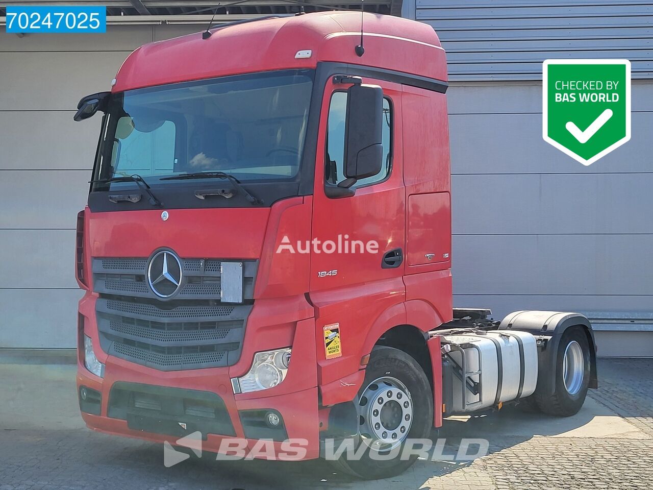 sadulveok Mercedes-Benz Actros 1845 4X2 StreamSpace