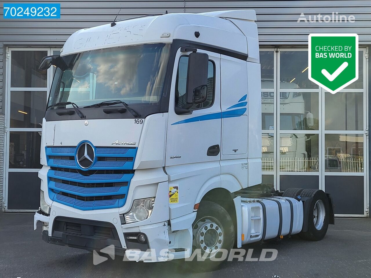 tracteur routier Mercedes-Benz Actros 1845 4X2 StreamSpace