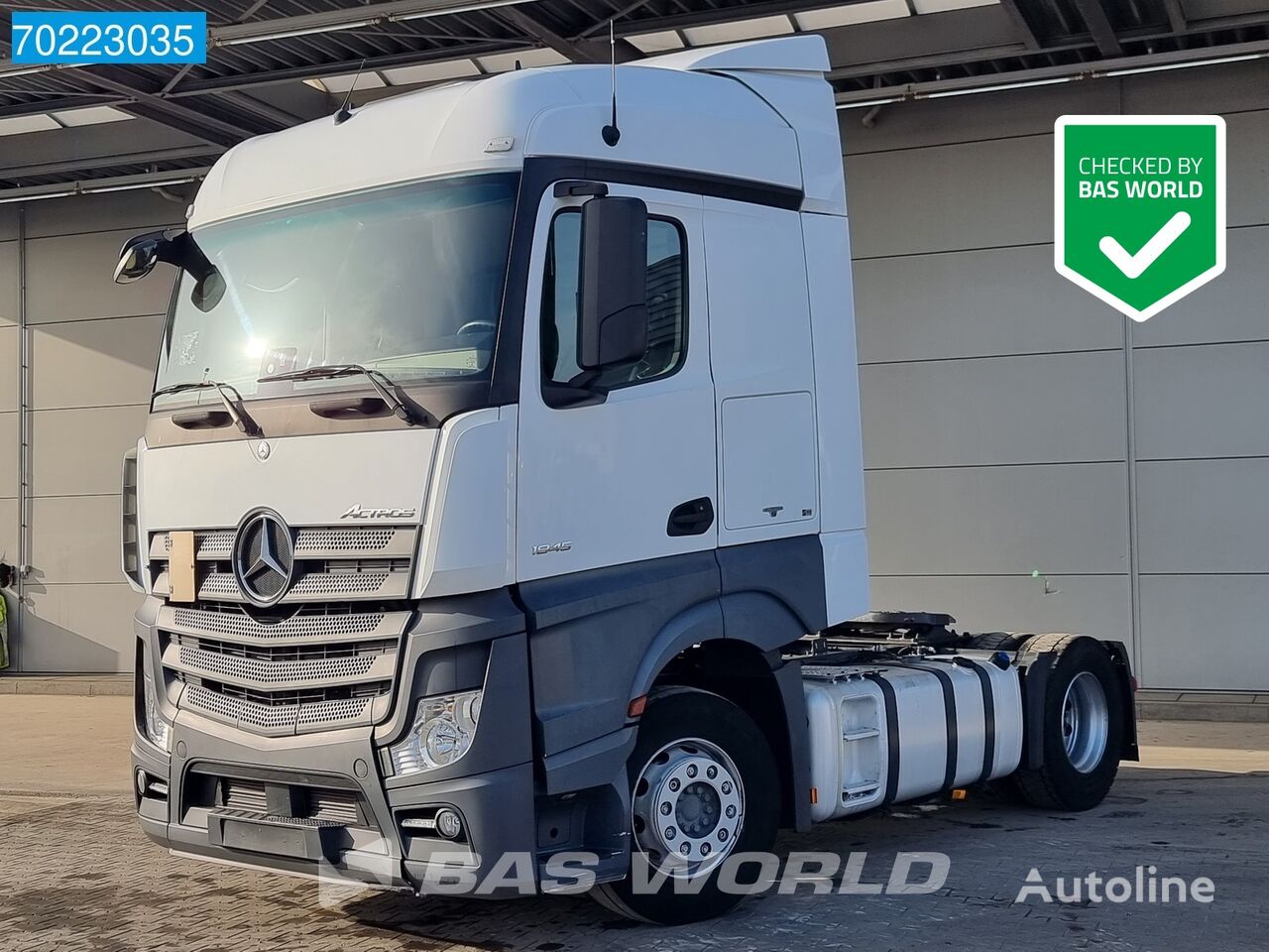 السيارات القاطرة Mercedes-Benz Actros 1845 4X2 StreamSpace 2x Tanks Retarder Euro 6