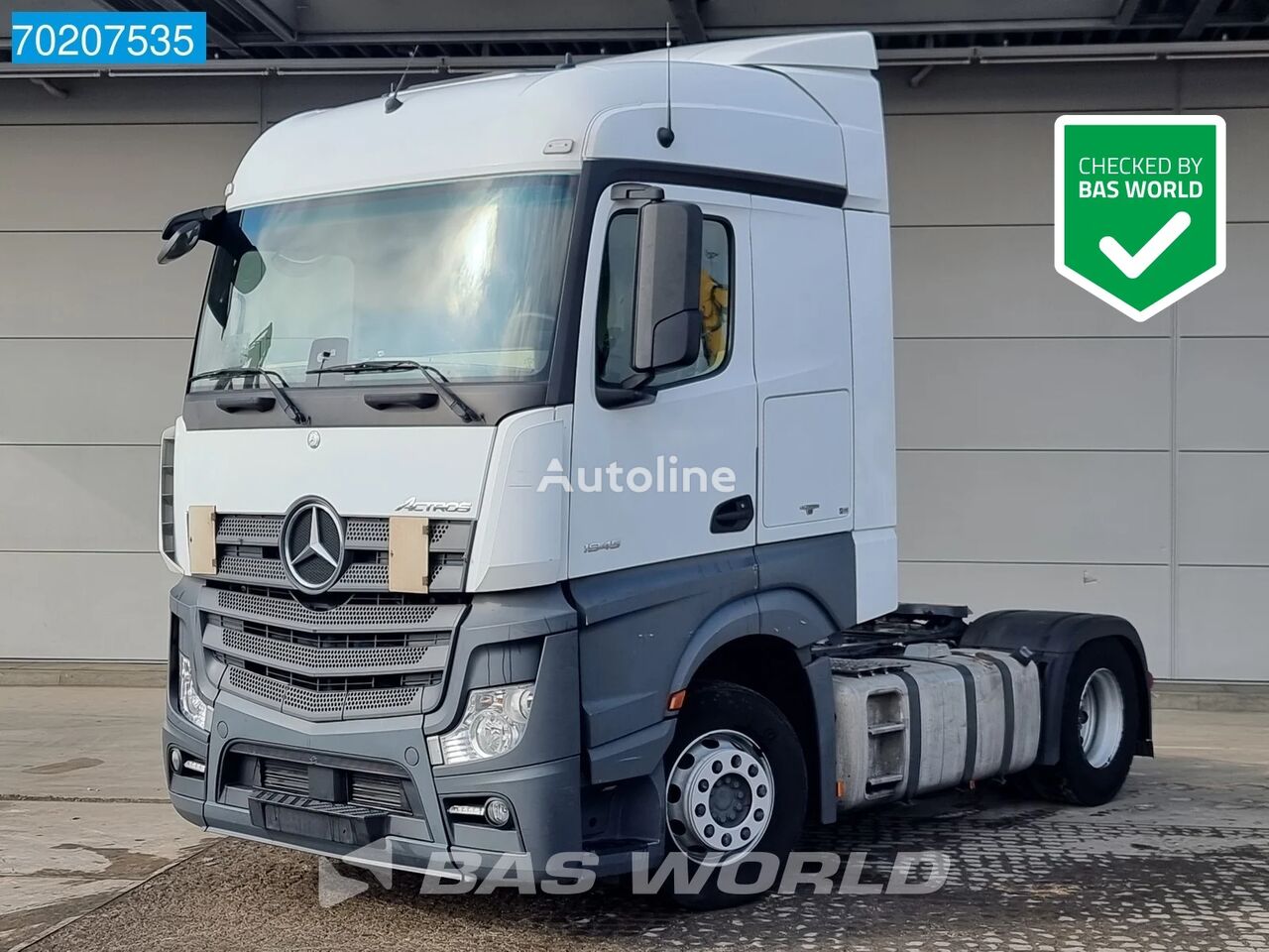 Mercedes-Benz Actros 1845 4X2 StreamSpace Retarder 2x Tanks Euro 6 tractora