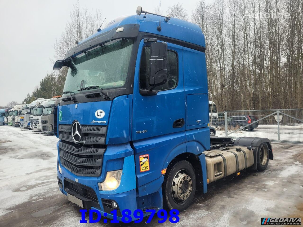 Mercedes-Benz Actros 1845 - Euro6 truck tractor