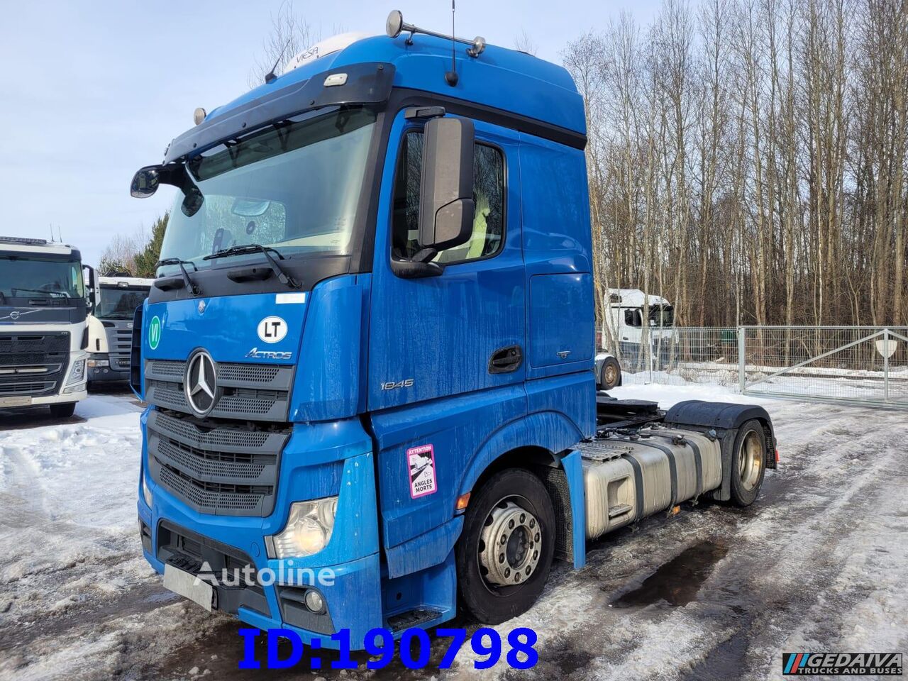 tracteur routier Mercedes-Benz Actros 1845 Euro6