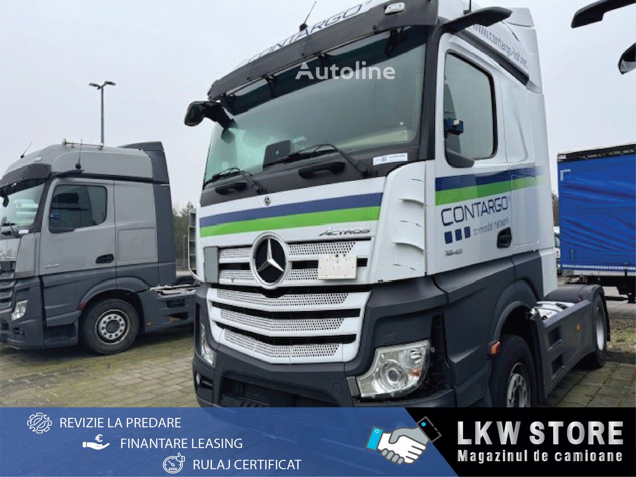 tracteur routier Mercedes-Benz Actros 1845 LS, BIG SPACE, TOP!!!