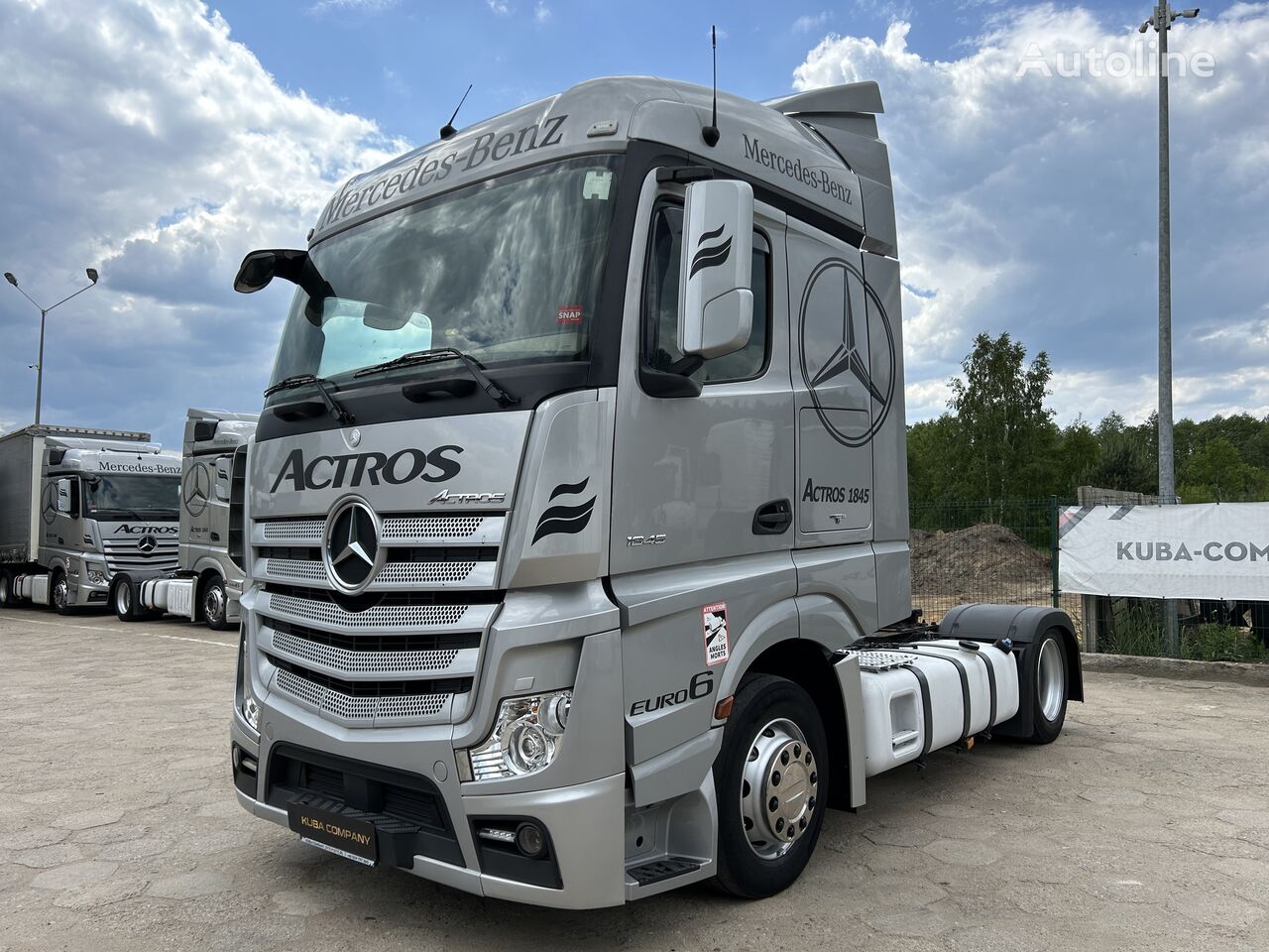 Mercedes-Benz Actros 1845 / MEGA / LOW DECK / EURO 6 / 2014 ROK !! truck tractor