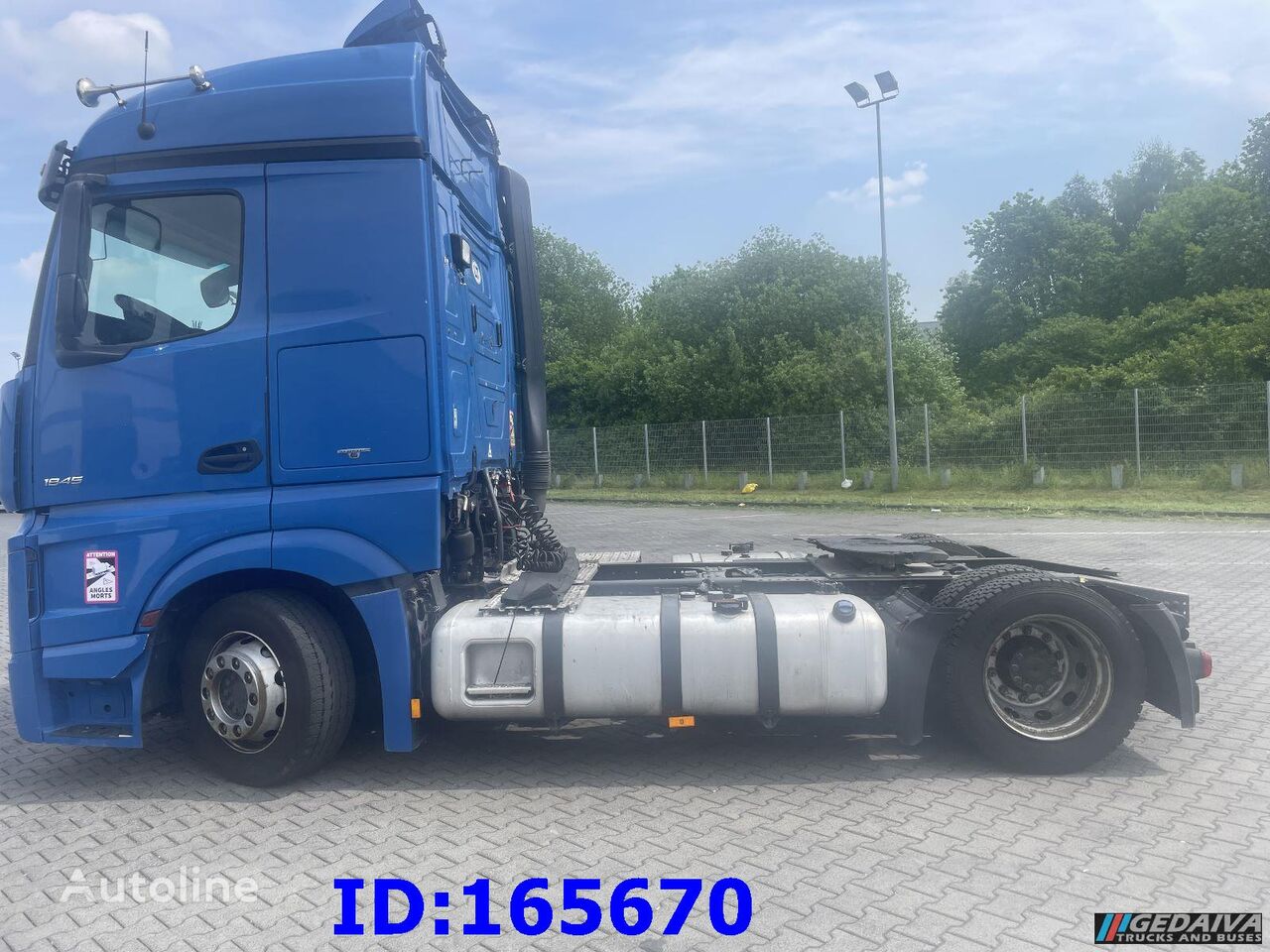 tracteur routier Mercedes-Benz Actros 1845 - Mega - Euro6