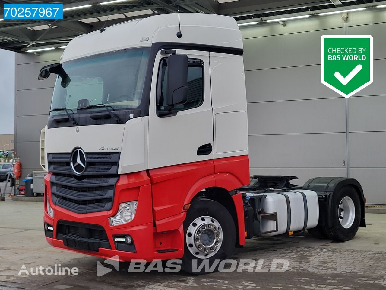 Mercedes-Benz Actros 1846 4X2 StreamSpace Retarder ACC PTO nyergesvontató