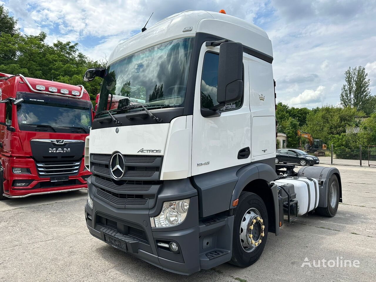 السيارات القاطرة Mercedes-Benz Actros 1846 EX Linde, ADR, Standklima