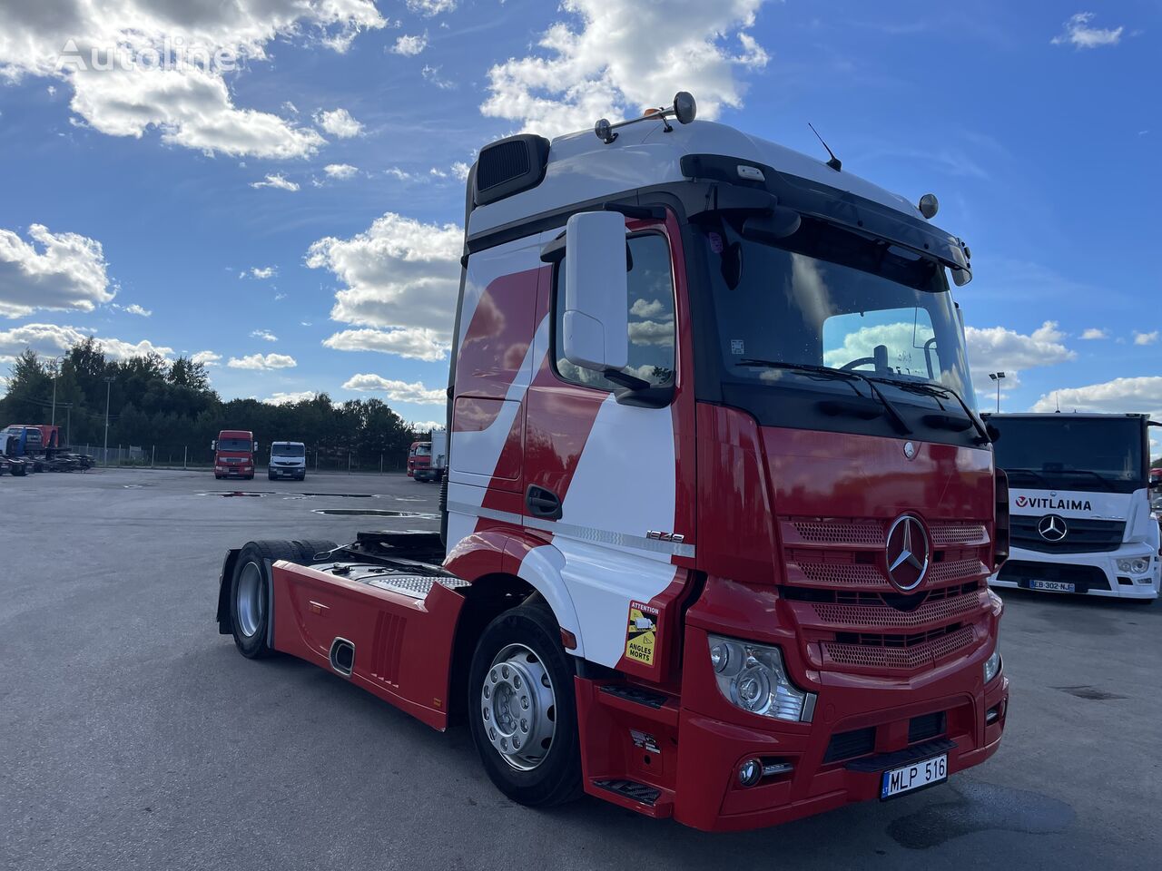 السيارات القاطرة Mercedes-Benz Actros 1848