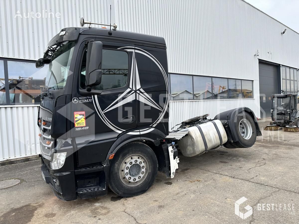 тягач Mercedes-Benz Actros 1848 после аварии