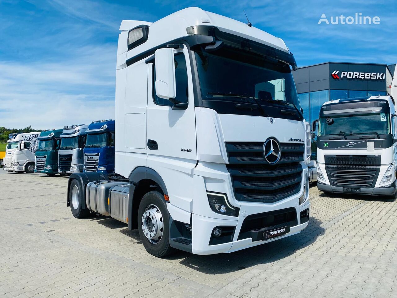 новый тягач Mercedes-Benz Actros 1848