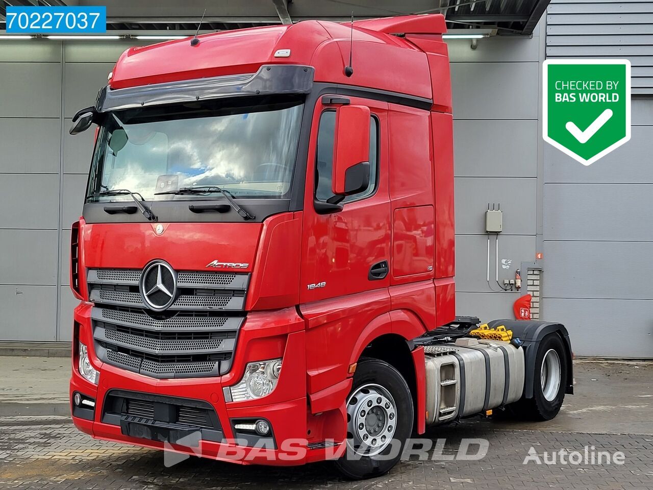 trattore stradale Mercedes-Benz Actros 1848 4X2 BigSpace 2xTanks Euro 6