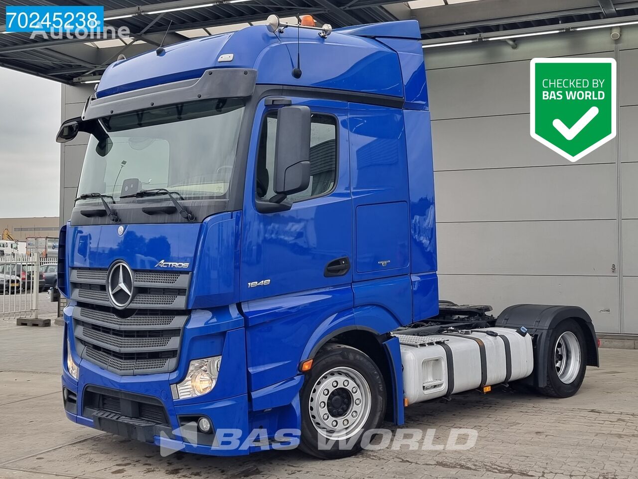 tracteur routier Mercedes-Benz Actros 1848 4X2 BigSpace Mega Retarder ACC Standklima