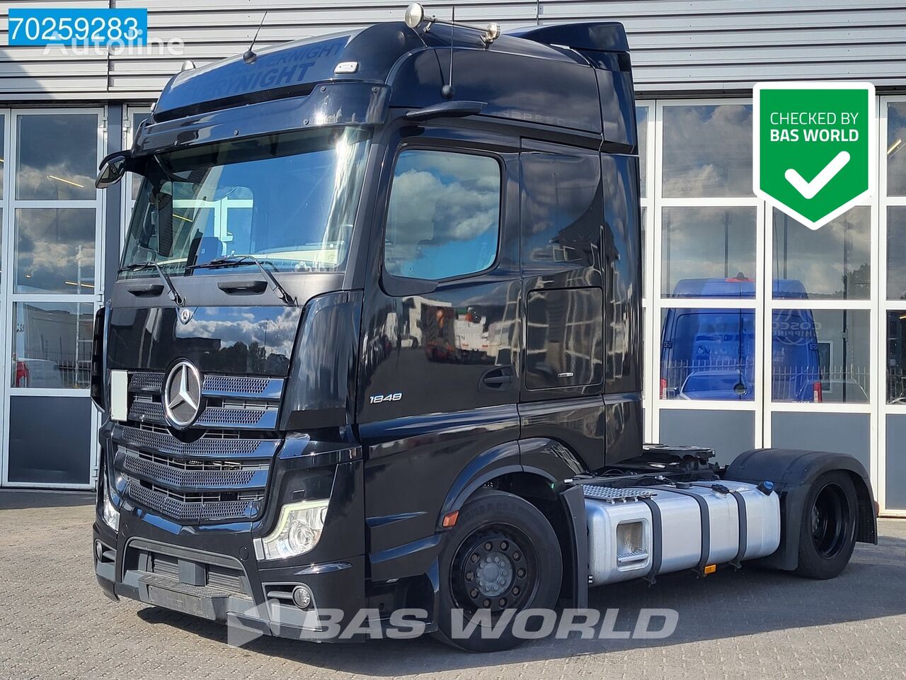 ciągnik siodłowy Mercedes-Benz Actros 1848 4X2 Retarder BigSpace Mega 2x Tanks