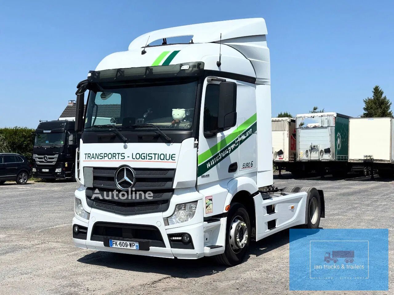 Влекач Mercedes-Benz Actros 1848 4X2 STREAMSPACE 230 10-2019 - Autoline