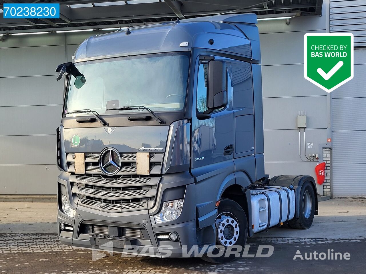 Mercedes-Benz Actros 1848 4X2 StreamSpace 2x Tanks Euro 6 トラクタートラック