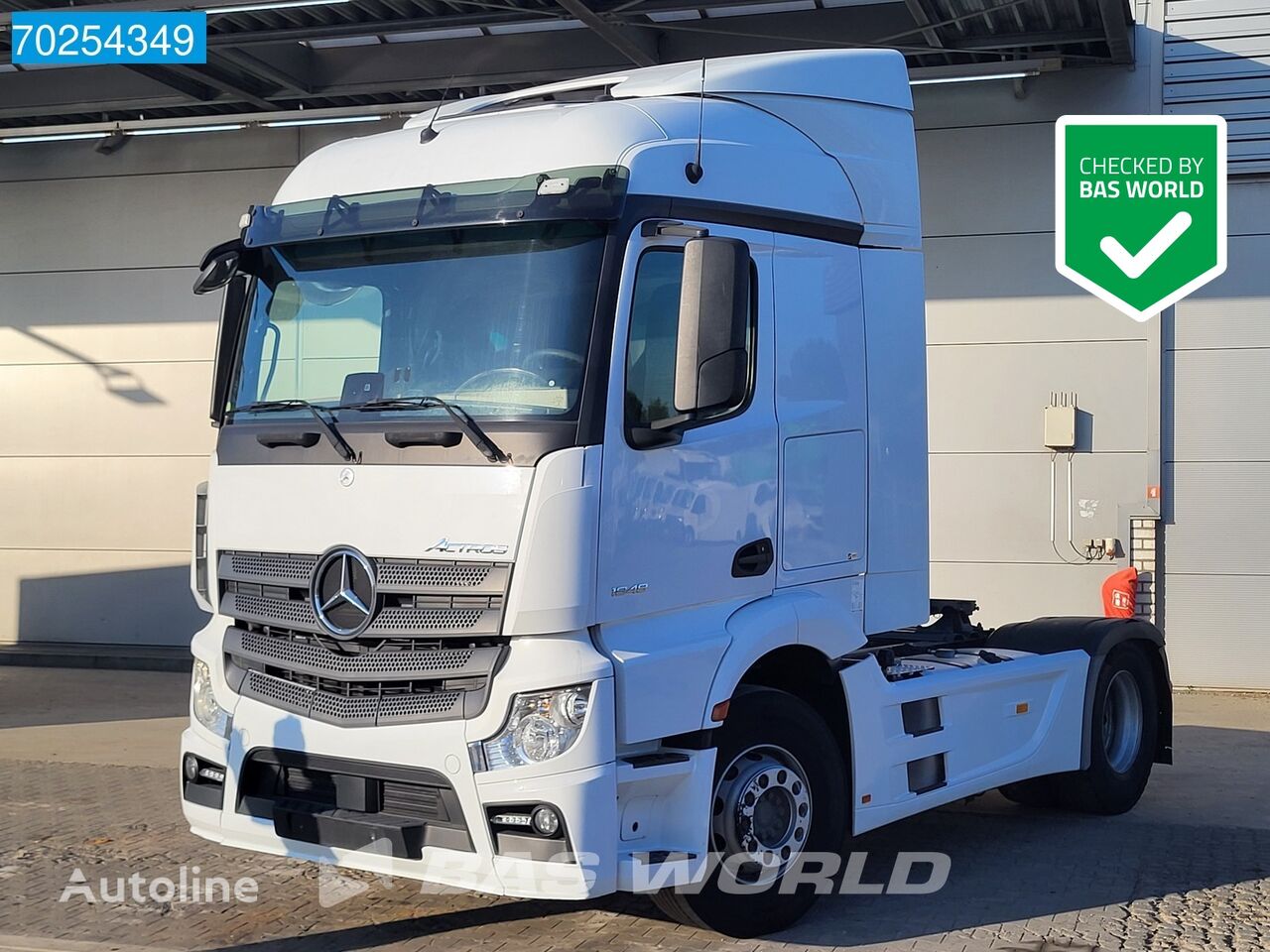 Mercedes-Benz Actros 1848 4X2 StreamSpace ACC vetopöytäauto