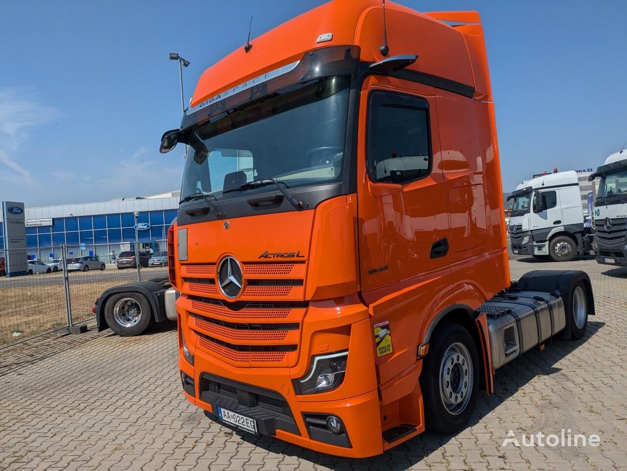 Mercedes-Benz Actros 1848 LSnrl truck tractor