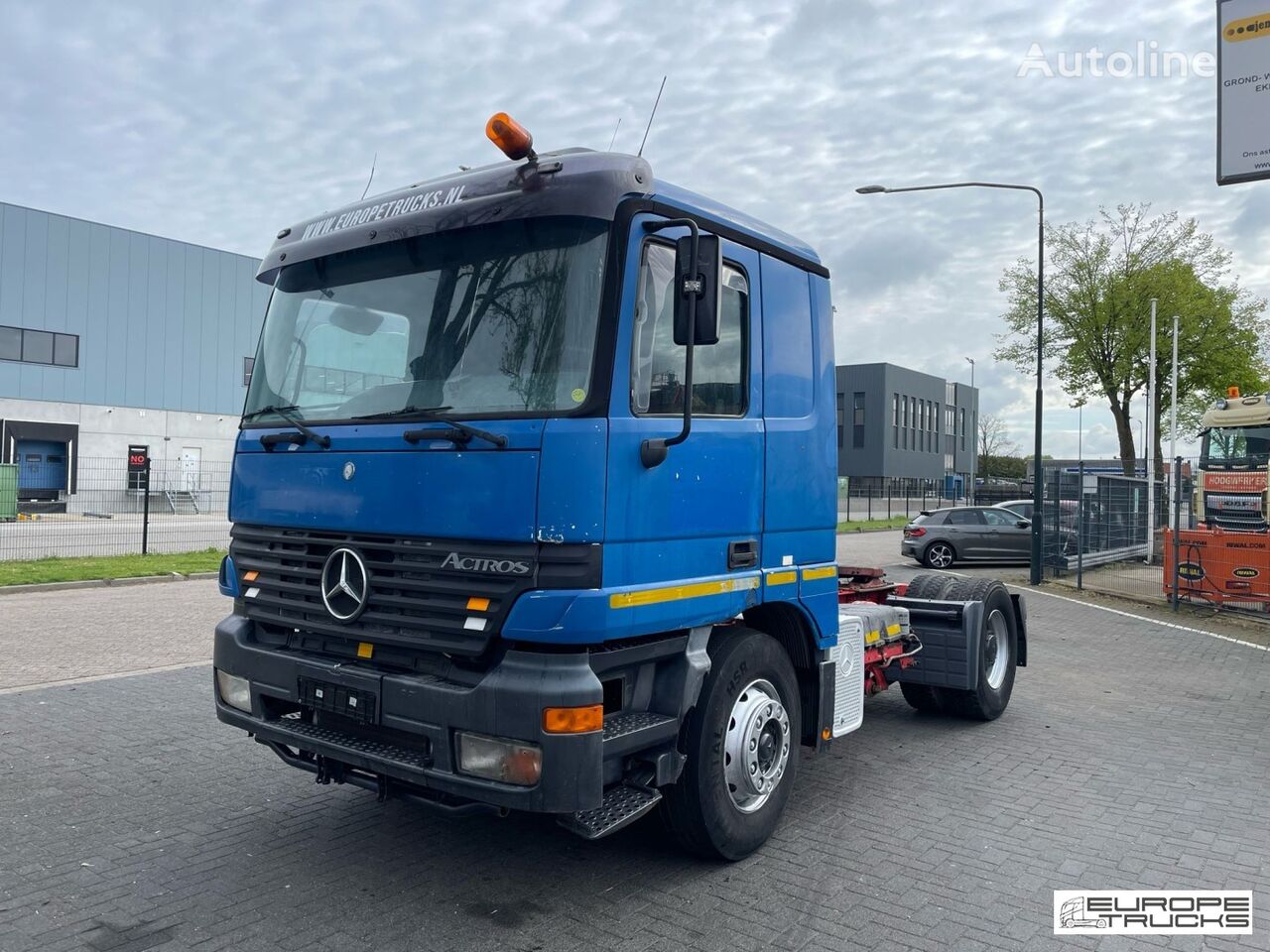 тягач Mercedes-Benz Actros 1848 Steel/Air - EPS 3 Ped - Airco - MP1