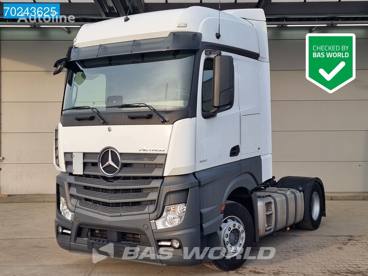 트랙터 트럭 Mercedes-Benz Actros 1851 4X2 2x BigSpace Tanks Euro 6