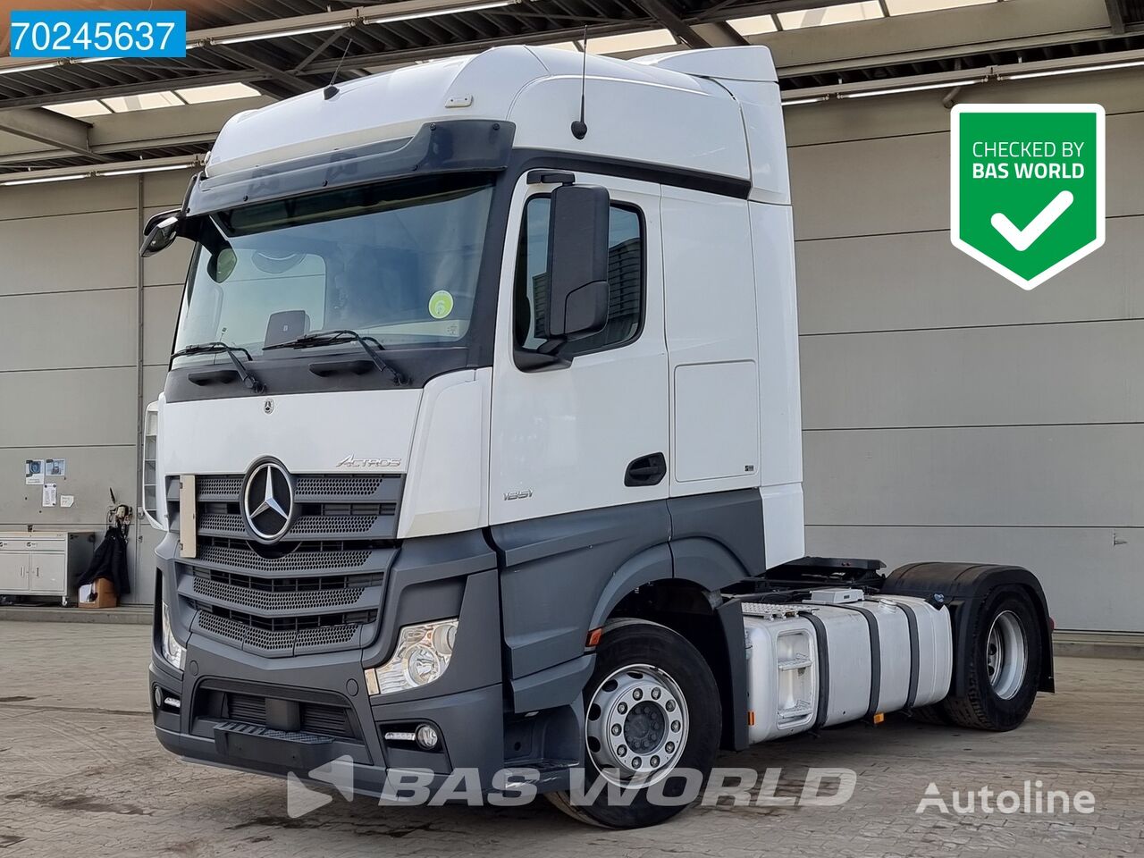 Mercedes-Benz Actros 1851 4X2 BigSpace 2x Tanks Euro 6 truck tractor