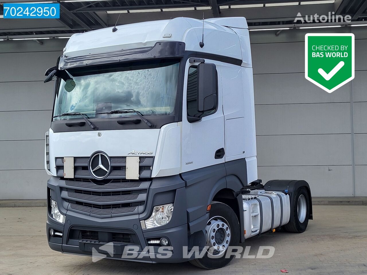 Mercedes-Benz Actros 1851 4X2 BigSpace 2x Tanks Euro 6 tractora