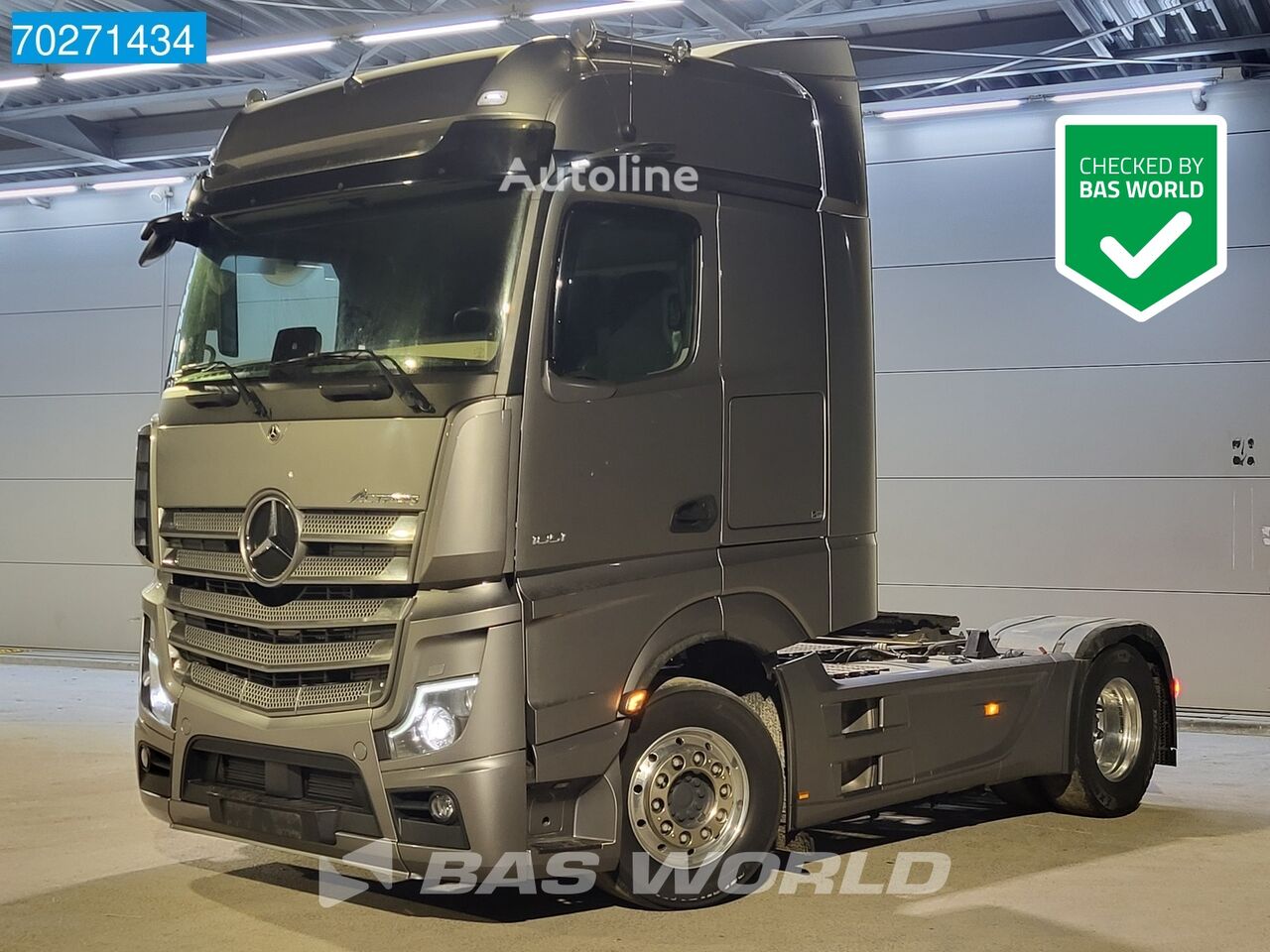 Mercedes-Benz Actros 1851 4X2 Full-Air Retarder 2x Tanks Alcoa Standklima çekici