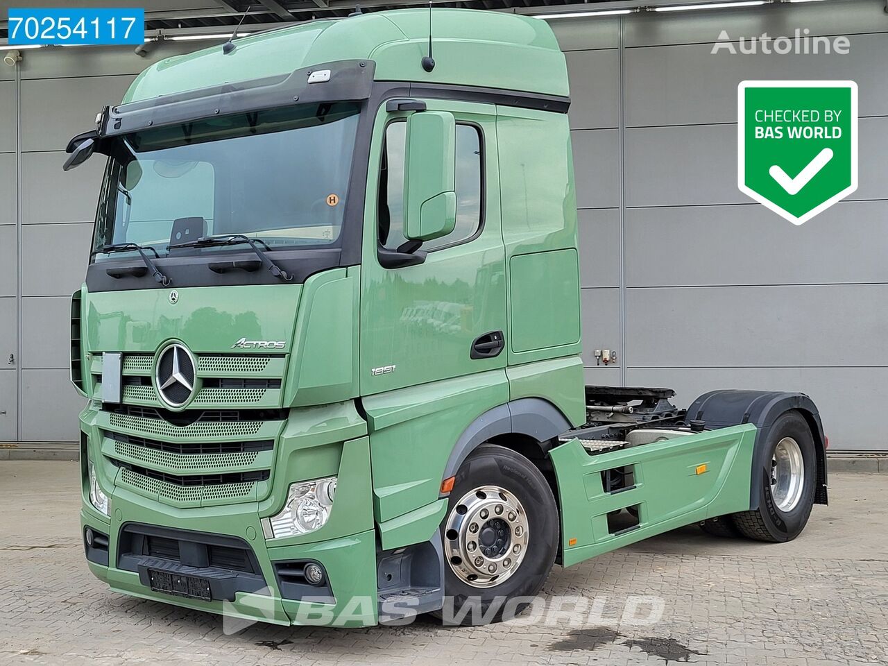 тягач Mercedes-Benz Actros 1851 4X2 Retarder StreamSpace ACC Hydraulik