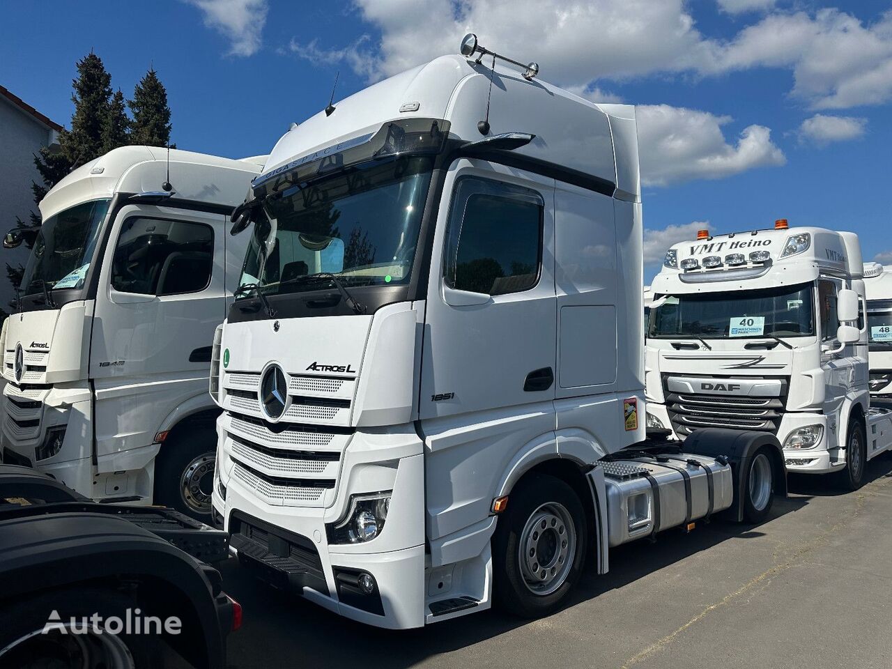 Mercedes-Benz Actros 1851 L / GigaSpace nyergesvontató