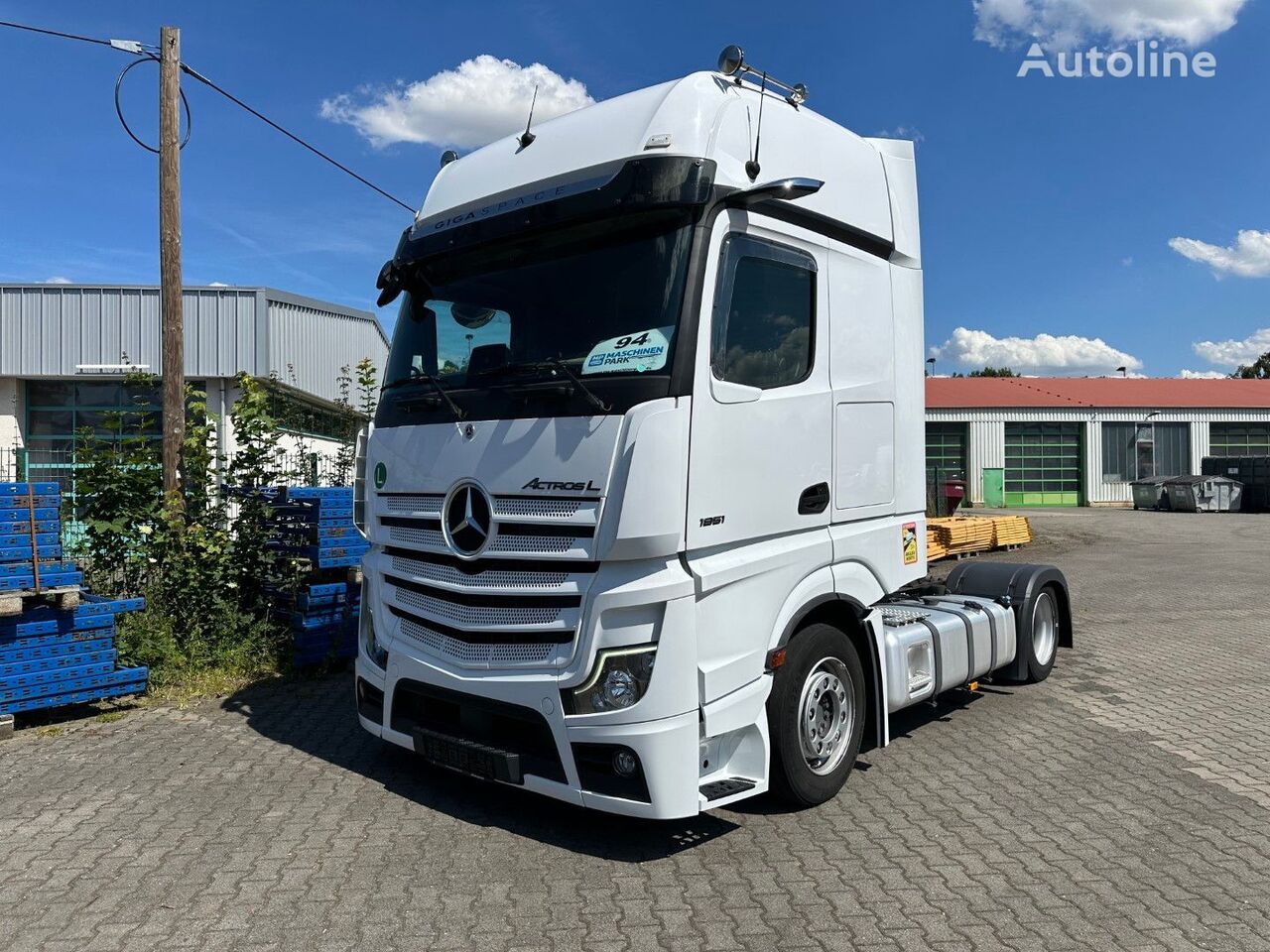 тягач Mercedes-Benz Actros 1851 L / GigaSpace / Standklima