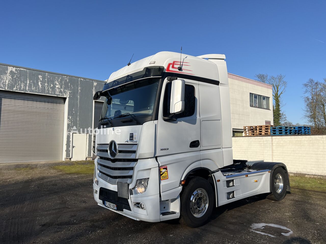 tracteur routier Mercedes-Benz Actros 1853 ADR