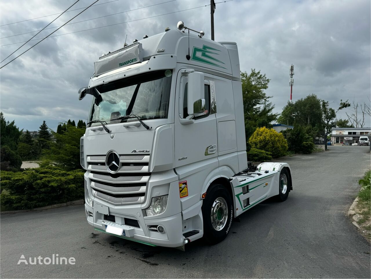 tracteur routier Mercedes-Benz Actros 1853 *GIGA-SPACE* RETARDER* AIR INTEGRAL* PARK CLIM* FULL