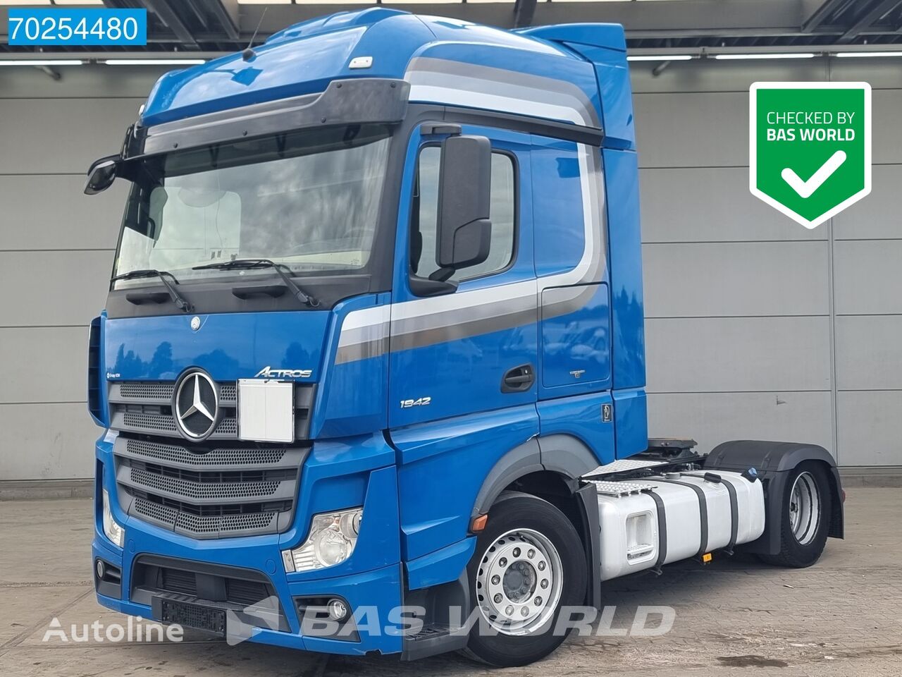 тягач Mercedes-Benz Actros 1942 4X2 Mega 2xTanks Standklima